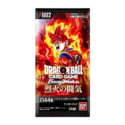 Dragon Ball Super - FB02 Blazing Aura - Booster (Japonais)