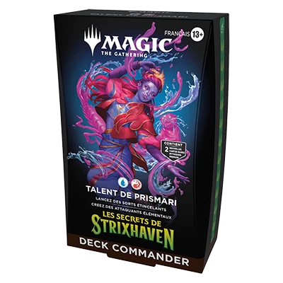 MTG : Les Secrets de Strixhaven - Deck Commander Talent de Prismari (Fra) (13+)