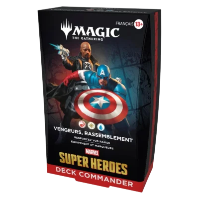 MTG : Marvel Super Heroes - Deck Commander: Vengeurs, rassemblement (Fra) (13+)